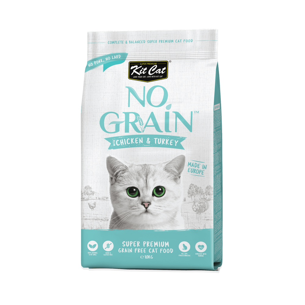 Kit pour chat sans céréales au poulet et à la dinde 10 kg