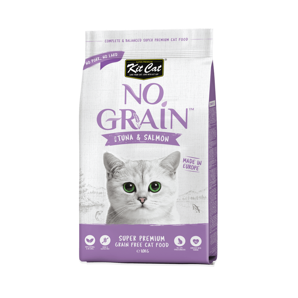 Kit pour chat sans céréales au thon et au saumon 10 kg