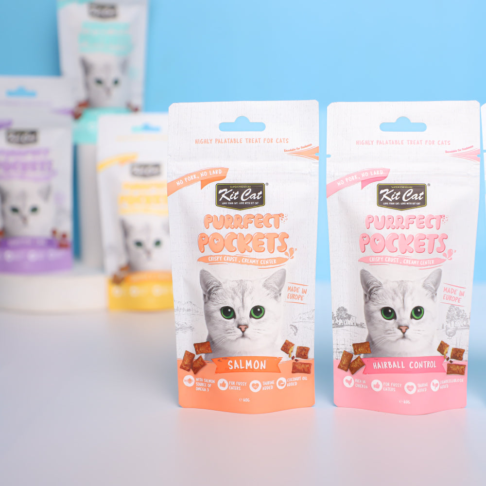 KIT CAT Toppers Atún con Anchoas 80g - Comida Húmeda para Gatos