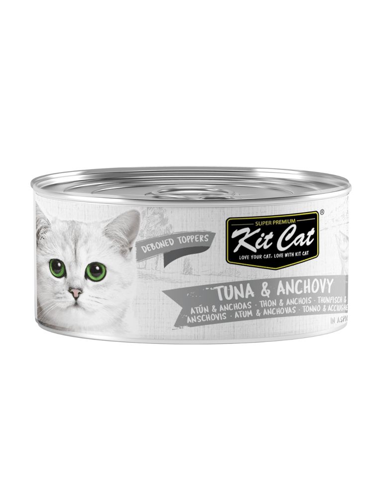 Atún con Anchoas 80g - Comida húmeda en Gelatina