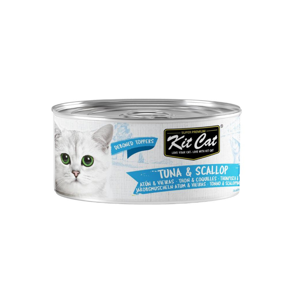 katzen nassfutter aufbewahren Thunfisch mit Jakobsmuscheln Katzennassfutter