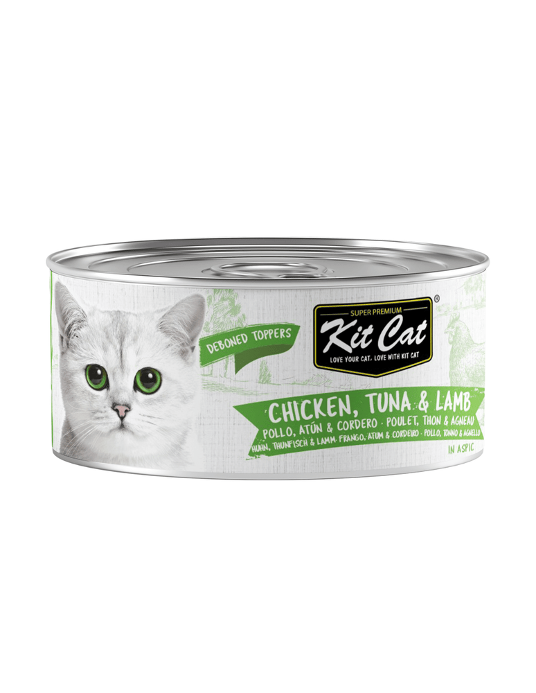 Pollo y Atún con Cordero 80g - Comida húmeda en Gelatina