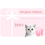 Kit Carte Cadeau Chat 100€