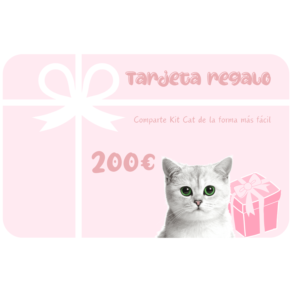 Tarjeta regalo Kit Cat 200€