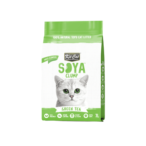 SoyaClump BIO Soybeen Cat Litter - Green Tea 7L