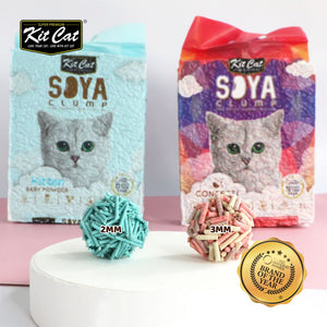 
            
                Load image into Gallery viewer, SoyaClump BIO Soybeen Cat Litter - Confetti 7L
            
        