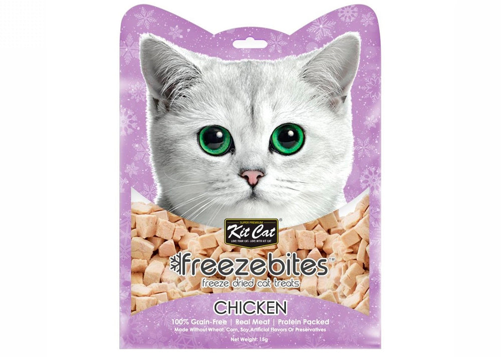 FreezeBites Chicken 15g - Freeze Dried Snack 