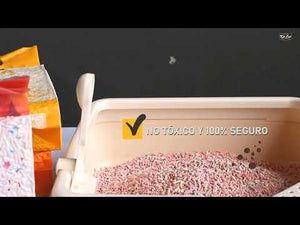 
            
                Charger et lire la vidéo dans la visionneuse de la Galerie, SoyaClump BIO Sable de Soja - Confettis 7L 
            
        