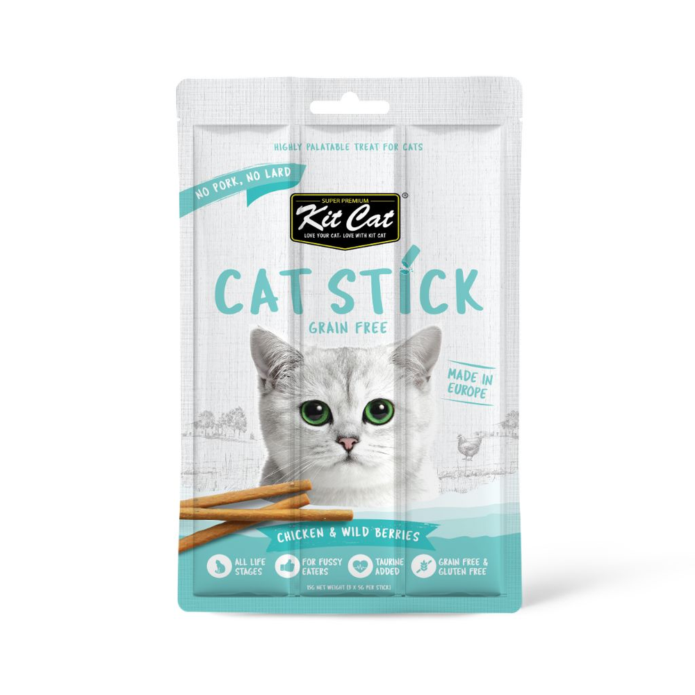 Cat Stick 15g - Chicken with Forest Fruits 