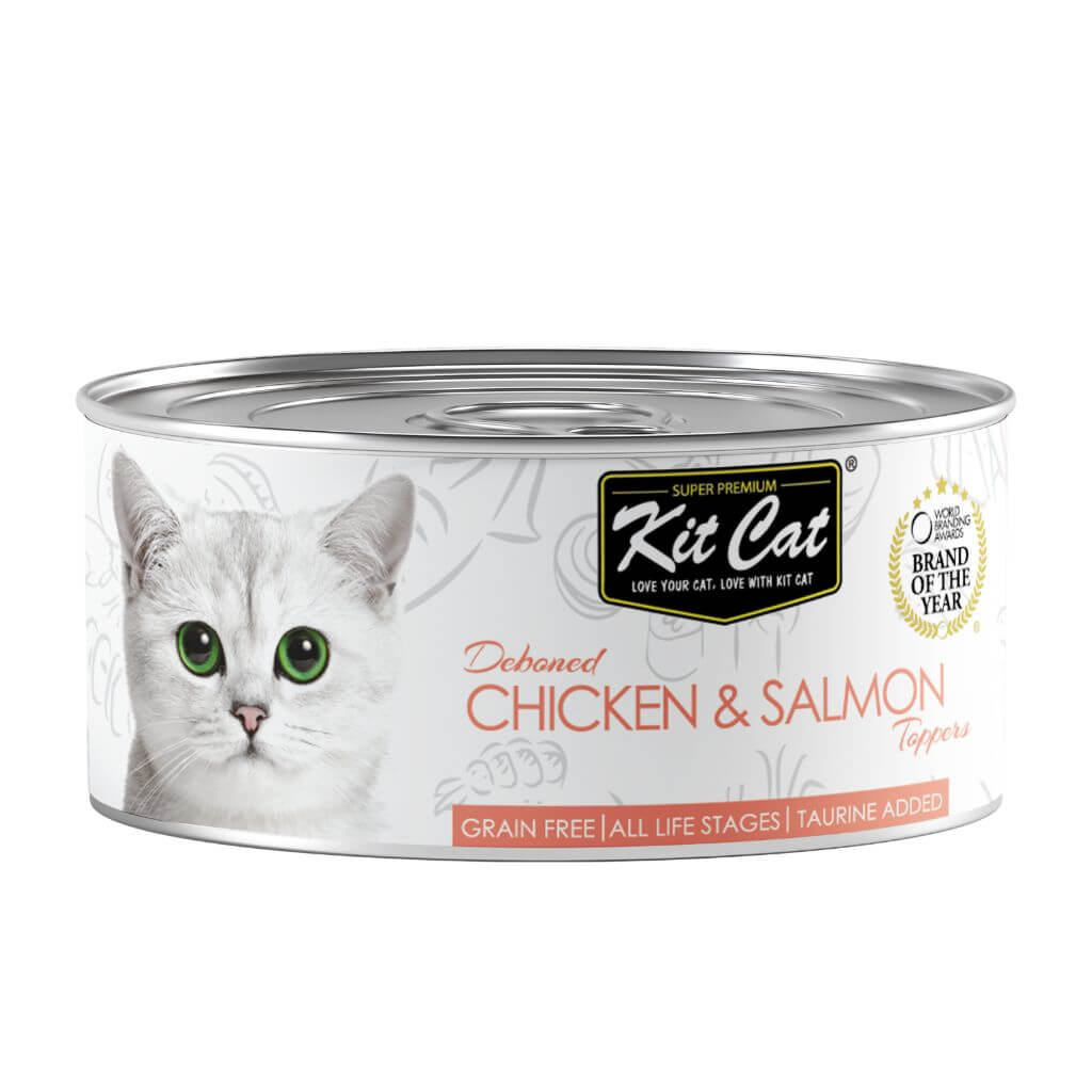 Pollo con Salmón 80g - Comida húmeda en Gelatina