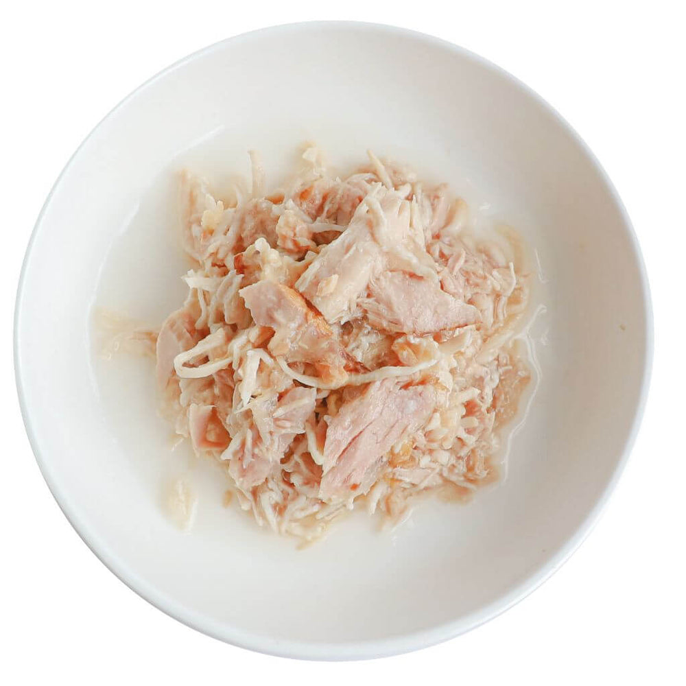 Pollo con salmone 80g - Alimento umido in gelatina
